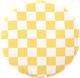 Seat cushion Checkered Yellow