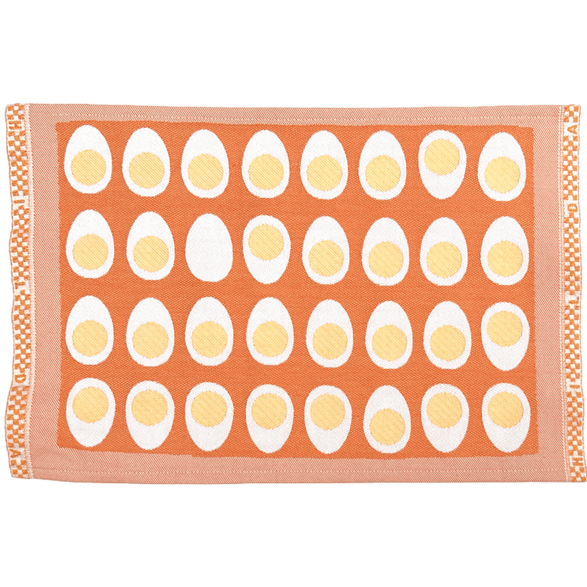 Table mat Eggs Orange