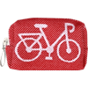 Toilet bag 8cm Bicycle Red