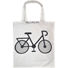 Petit Tote Bag Vélo Blanc