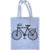 Tote bag Small Bicycle Blue