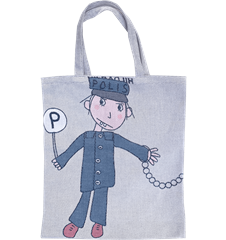 Petit Tote Bag Police