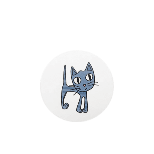 Coaster Cat Blue