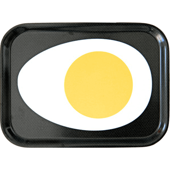 Tray Small Egg Black
