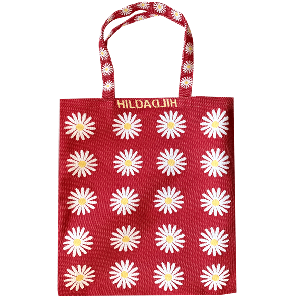 Tote S Marguerites Rouge