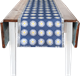 Tischläufer 35x150cm Wiesen-Margerite Blau