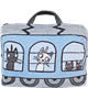 Train cushion/bag Dog Cat Blue