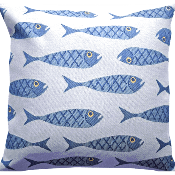 Cushion cover 45x45 Fish Small