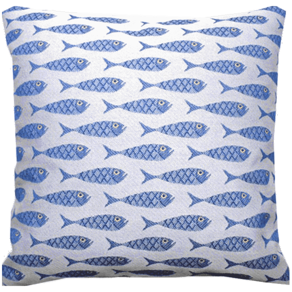 Cushion cover 45x45 Fish Mini