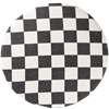 Seat cushion Checkered Black