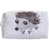 Toilet bag 8cm Hedgehog White