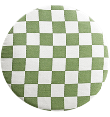 Seat cushion Checkered Green