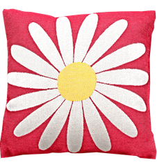 Cushion cover 30x30 Daisy Red