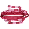 Tote bag XL Carreaux Rouge Rose