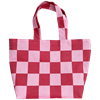Beach bag Check Pink/Red