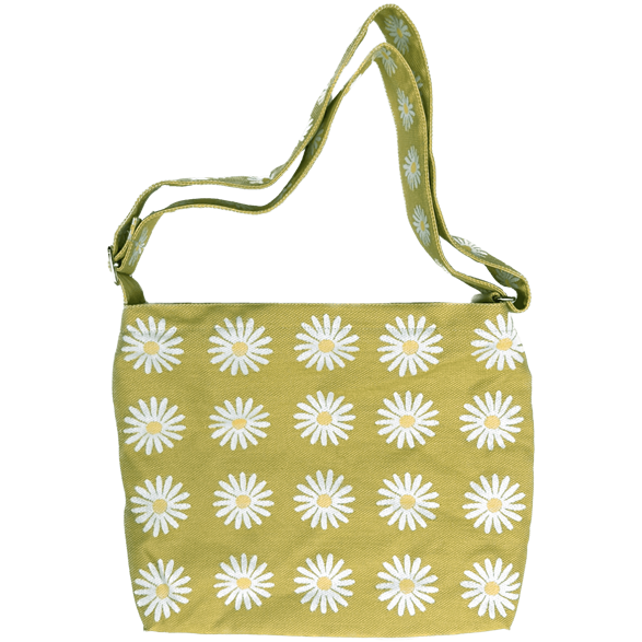 Sac Messager Marguerite Lime