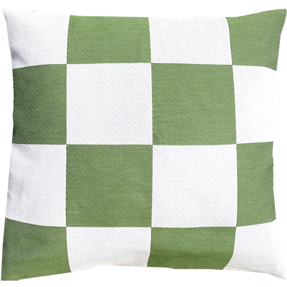 Cushion cover 45x45 Check Green