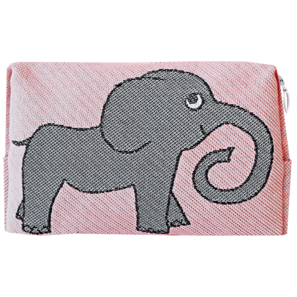Pochette 18cm Éléphant Rose