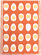 Towel Egg Small Orange