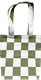 Tote M Checkered Green
