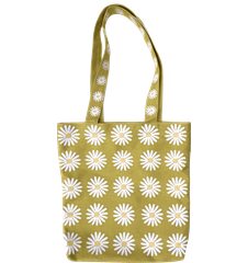 Tote M Daisy Lime