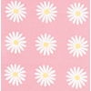 Fabric 145cm Daisy Small Pink